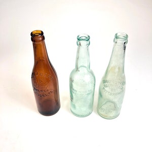 3 Vintage Flaschen - J. Kazmaier Altoona PA, Unabhängige Brauerei Co. Pittsburgh, Koppitz-Melchers Detroit