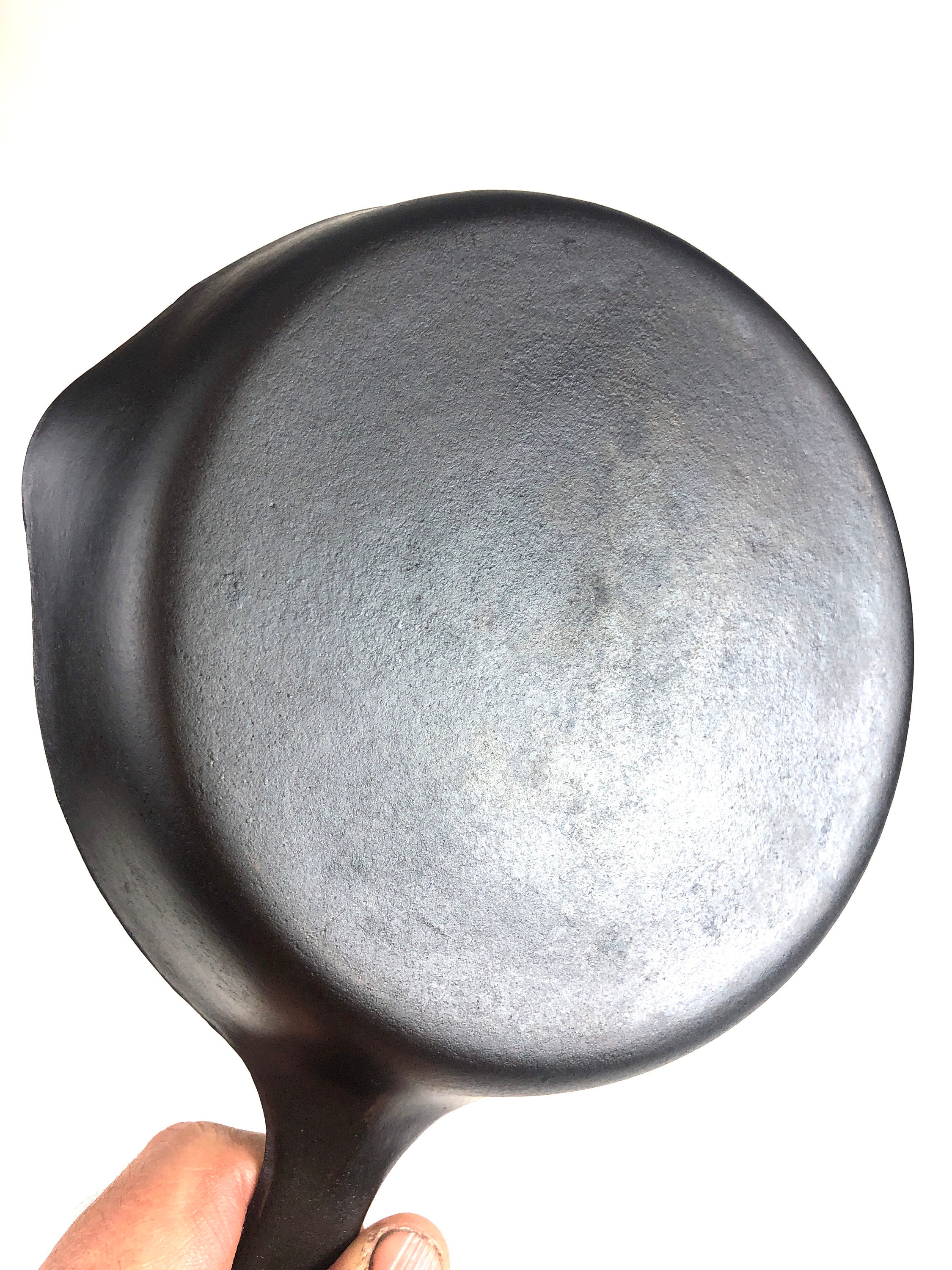 Vintage Small Cast Iron Skillet Pan 5 F Mark on Handle, 1-2 Egg Skillet
