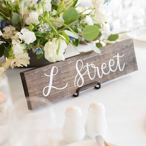 Custom Lettered Wood Signs - Wedding Table, Marriage, Baby, Special Occasion