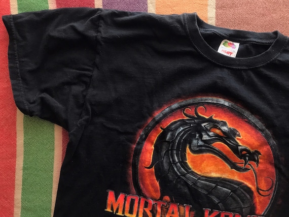 Mortal Kombat Vintage Graphic Tee / Large / Mens W