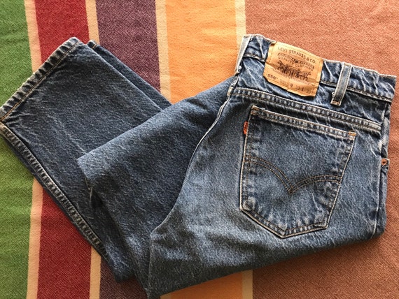 levis 550 orange tab