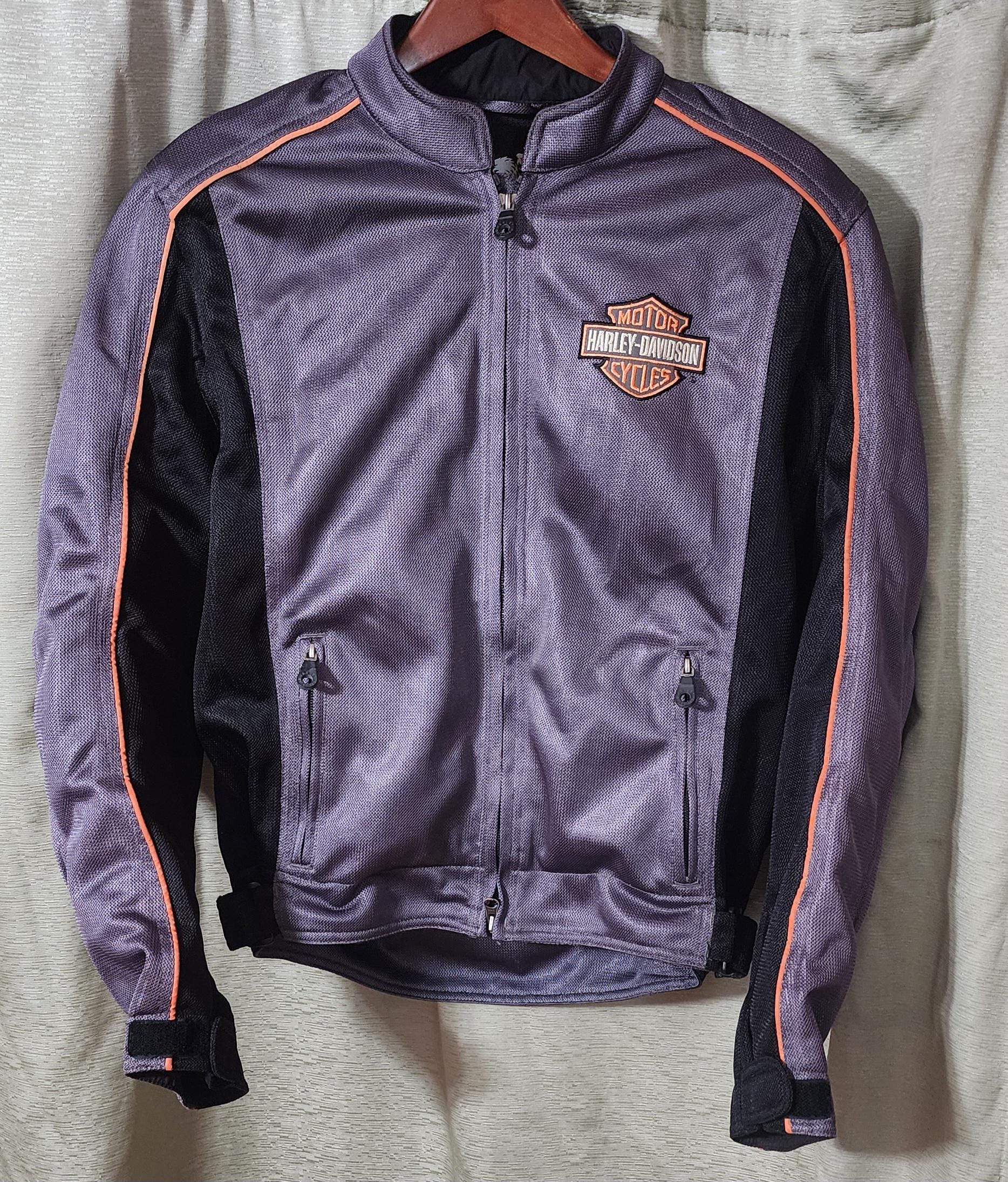 ジャケット・アウター VINTAGE Harley-Davidson Motorcycle Jkt Harley Davidson Men Vintage VICTORY LANE Leather Jacket