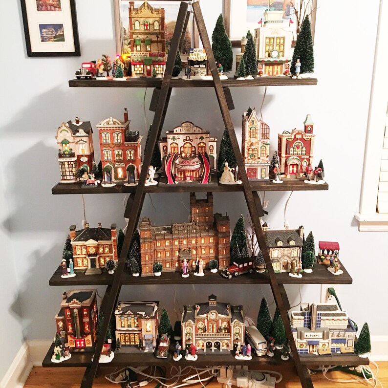 Wooden Ladder Craft Fair Display 5 foot Ladder Shelf Etsy