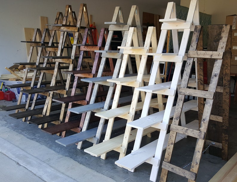 Treat Stand Cupcake Ladder Wedding Decor Wedding Ladder Etsy