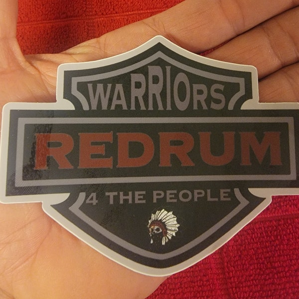Redrum Sticker W4P