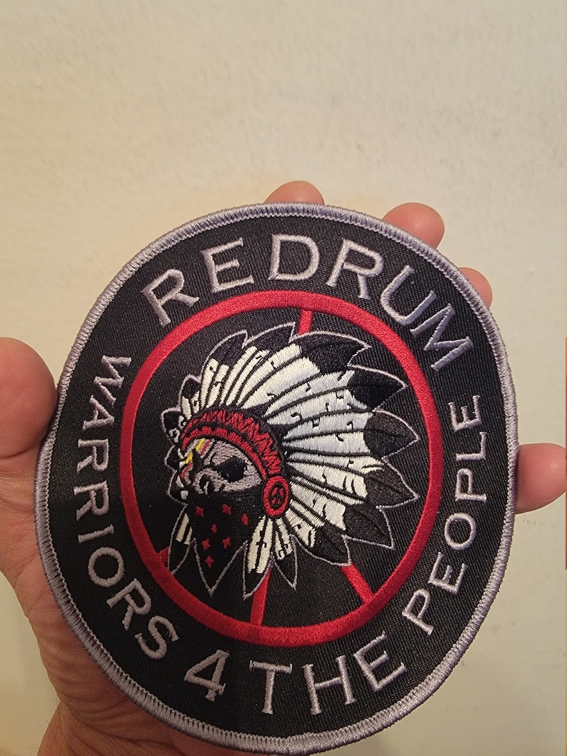 6inch Redrum Support Patch image 2