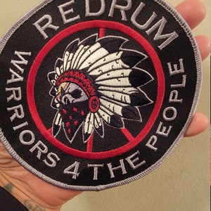 6inch Redrum Support Patch image 1