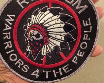 6inch  Redrum Support Patch