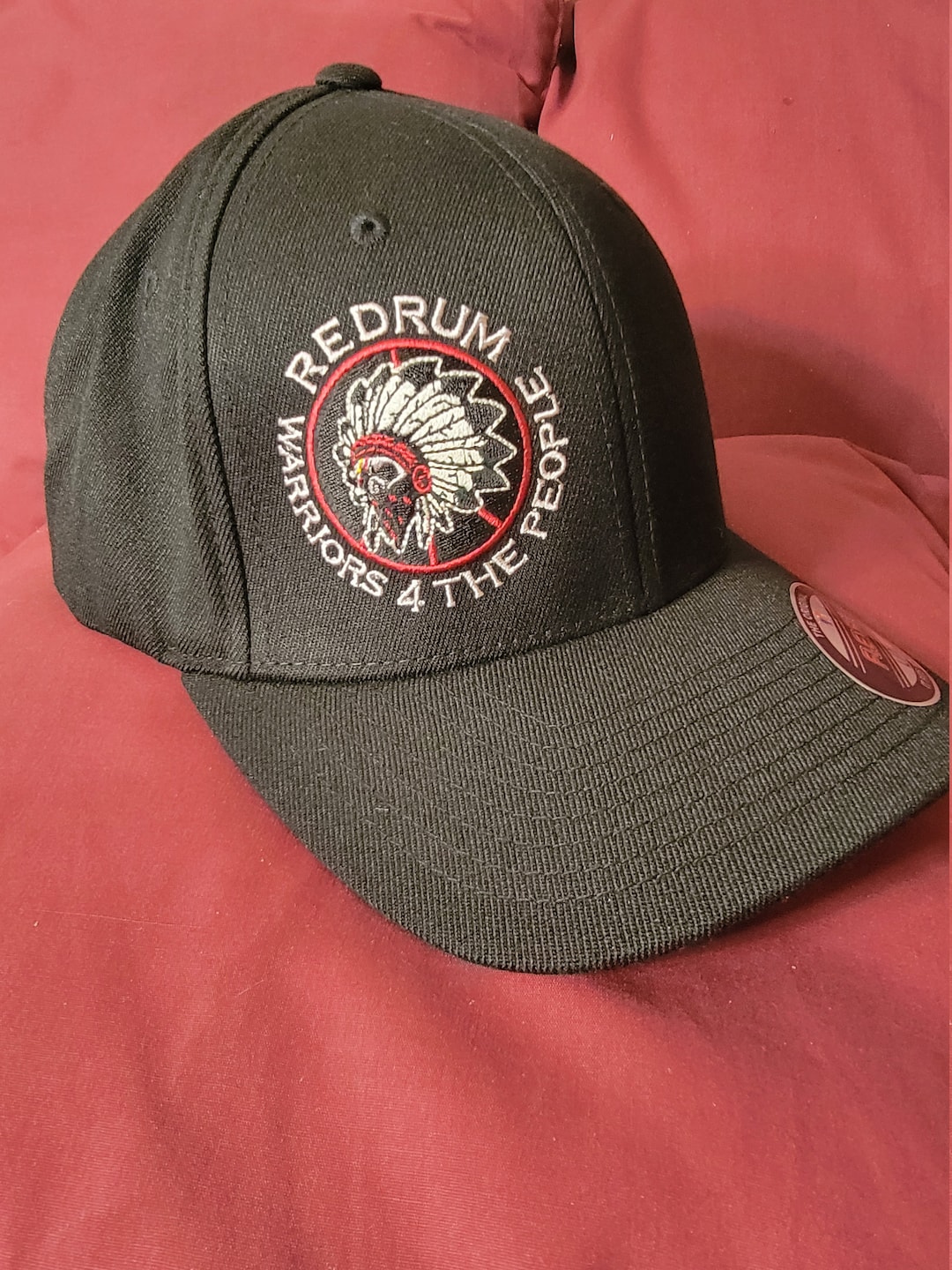 Black Redrum Flexfit Hat - Etsy