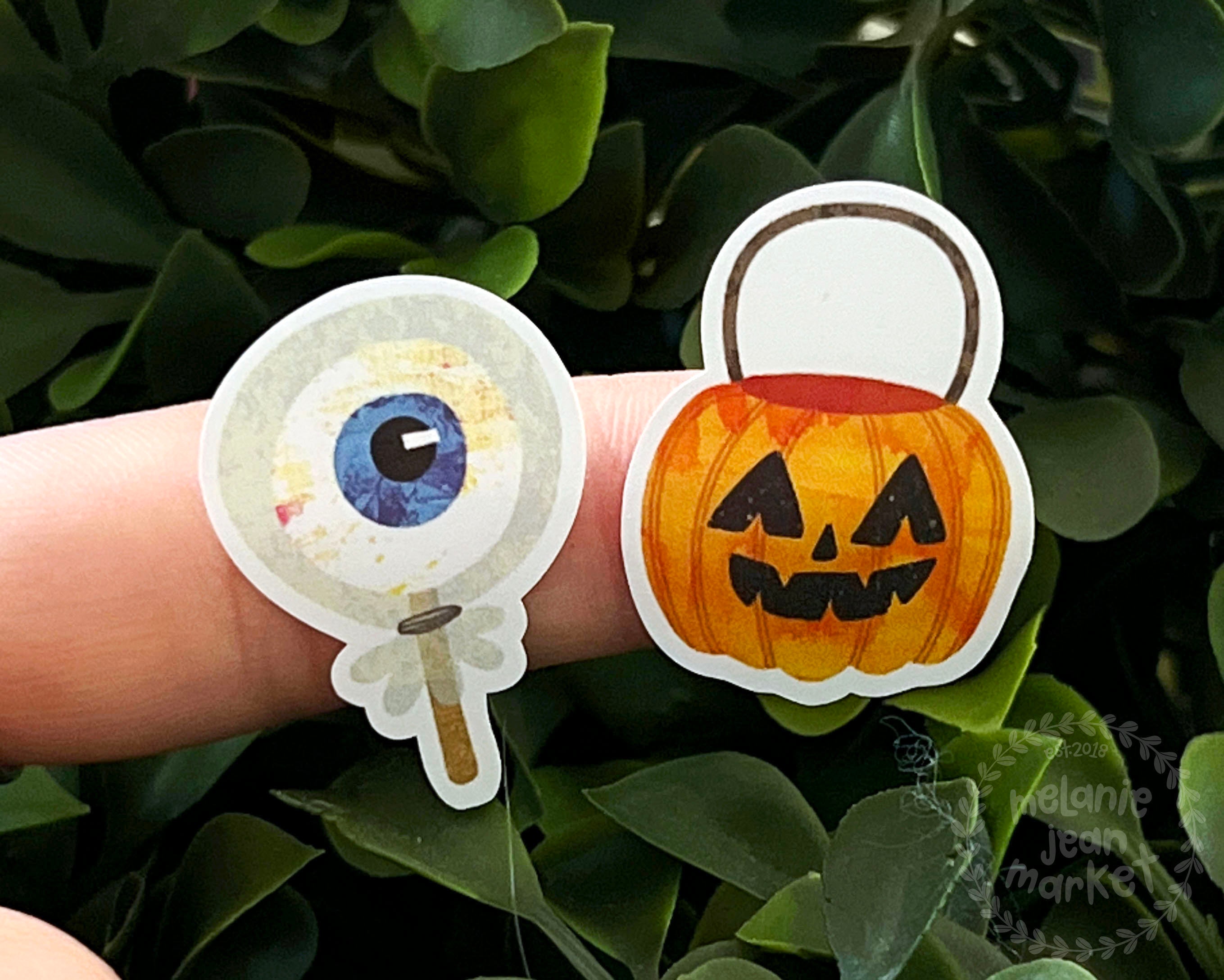 Halloween Candy Sticker Sheet Great for Bullet Journaling Etsy