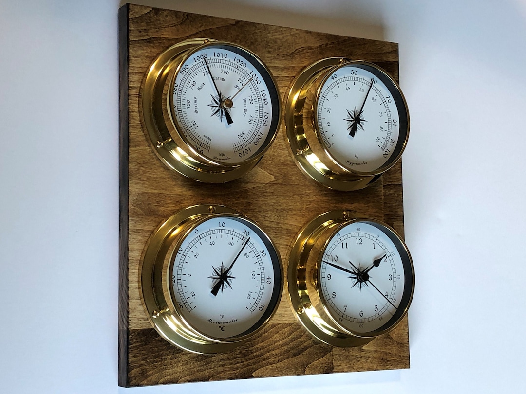 weather-station-barometer-clock-tide-clock-hygrometer-thermometer