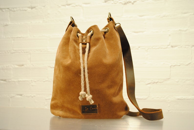 Leather bag , Leather backpack. Unisex De Cuir image 1