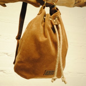 Leather bag , Leather backpack. Unisex De Cuir image 3