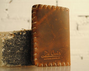 Handcrafted leather wallet