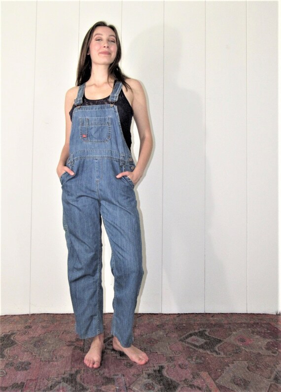 Dickies Overalls Small-Med Denim Cotton Classic Ov