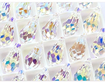 Swarovski Elements 6000 Drop 15mm Crystal Aurore Boreale crystal Swarovski Drop Swarovski crystal Multicolor crystal multicolor drop