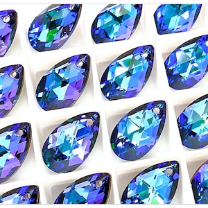 Swarovski Elements 6106 Pear-shaped Heliotrope 16mm crystal 22mm Swarovski Pear Swarovski Pear-shaped Swarovski crystal Multicolor crystal