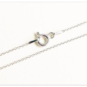 1mm Anchor silver chain 925 celebrity chain 40cm 45cm 50cm 55cm 60cm 70cm necklace solid silver chain delicate chain 16" 18" 20" 22" 24" 28"