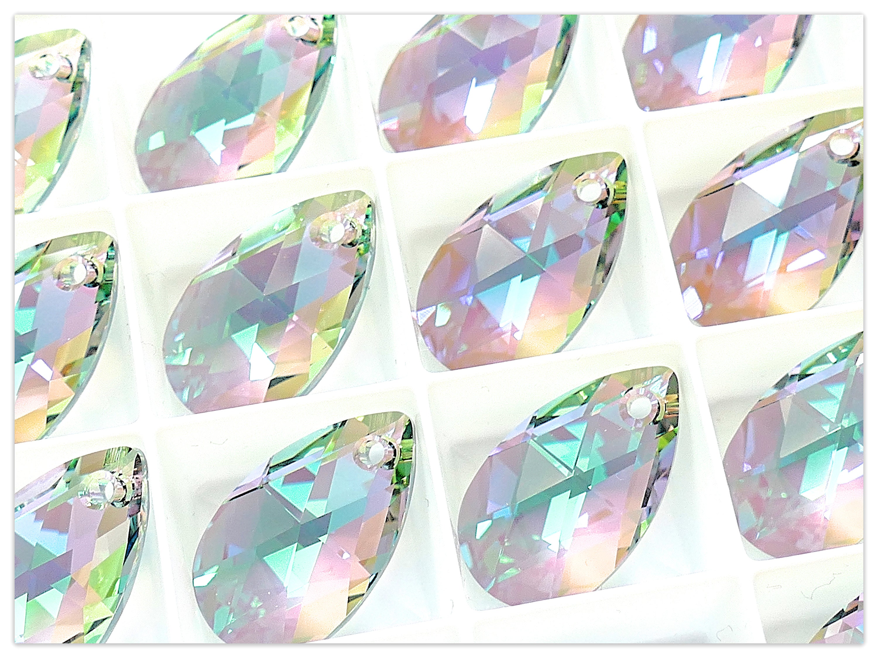 Swarovski Elements 6106 Pear-shaped Crystal Paradise Shine Swarovski Pear Swarovski Drop Swarovski crystal multicolor crystal violet crystal