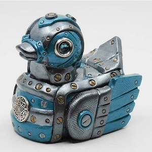 Whimsical Steampunk Ducks - Sculpture