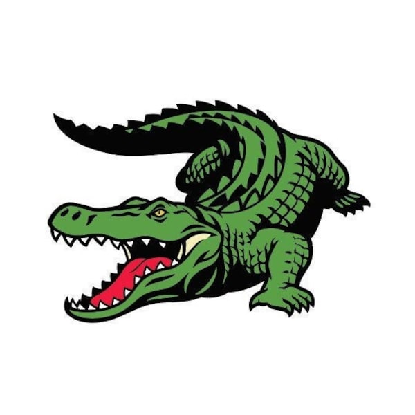 Crocodile Alligator Gator Reptile Animal sign banner sticker decal