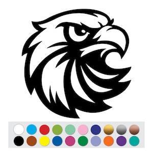 Vinyl Sticker Decal Eagle Hawk Griffin Raptor Falcon Bird Animal Sign
