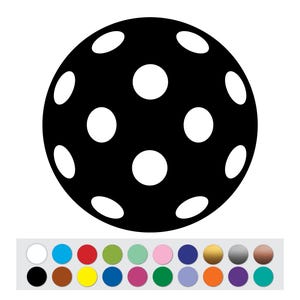 Vinyl Sticker Decal Pickleball Ball Sport DIY Sign Custom Personalized