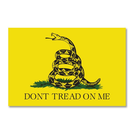 Gadsden Flag Don't Tread On Me American Freedom Patriotic banner …