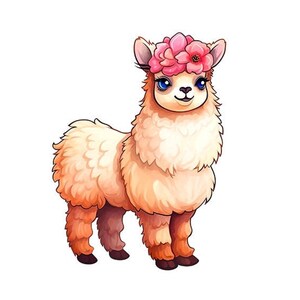 Alpaca Lama Camel Animal sign banner sticker decal