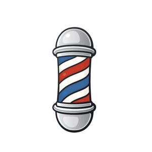 Vinyl Sticker Decal Barber Pole Light Parlor Salon DIY Sign Custom Personalized Gift Logo Shape
