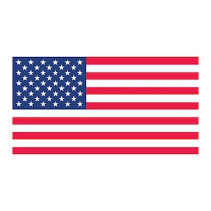 Vinyl Sticker Decal US Flag USA American Patriot Freedom America Star Stripes DIY Sign Custom Personalized Gift Logo Shape