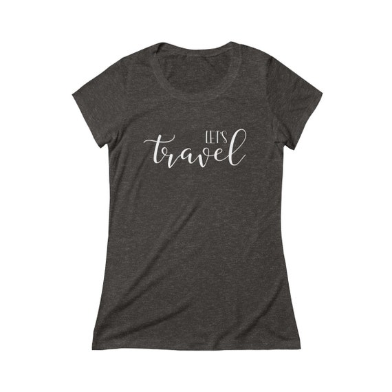 Nous allons voyager | Short Sleeve Tee | Chemise mignon voyage avion mignon Chemise d10129 Nous allons voyager | Short Sleeve Tee | Chemise mignon voyage avion mignon Chemise d10129