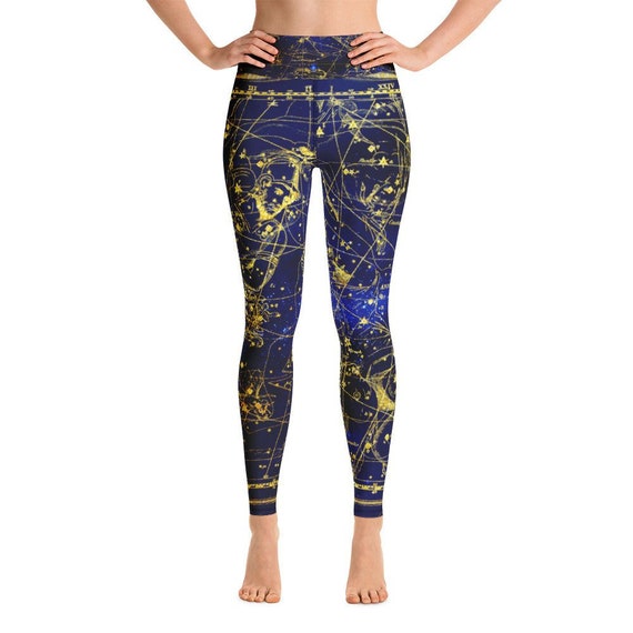 Zodiac Yoga Leggings Star Signs Aries 
