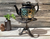 Iron trivet, Fireplace Trivet, Pot trivet, Black iron Trivet, Plant Stand, Metal Plant Stand, Vintage Plant Stand