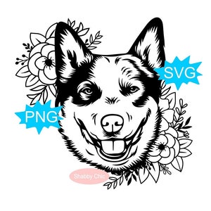 Blue Heeler Svg, Australian Blue Heeler Svg, Blue Heeler Png, Australian Blue Heeler Png, Australian Cattle Dog Svg, Herding Svg