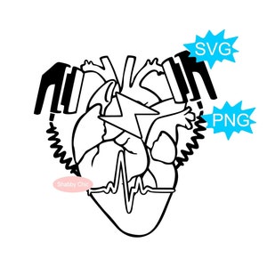Herz Defibrilator svg, Herz svg, Defibrilator svg, Herzinfarkt svg, AED svg, Herz Sublimation, Defibrilator Sublimation, Herz svg