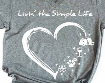 Simple Life Svg,Simple Life,Living The Simple Life Svg,Camping SVG,Outdoors Svg,Simple Woman Svg,Simple Woman,Camping,Rv Svg,Camping png