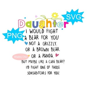 Filha Svg, Filha Png, Filha Sublimação Png, Daughter Cup Svg, Filha Engraçada Svg, Mãe Filha Sublimação, Mom Sayings Svg