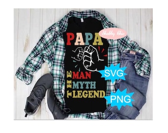 Papa Svg, Papa Sublimation, Papa Png, Fathers Day SVG, Fathers Day Sublimation, Fathers Day Shirt Png, Fathers Day Shirt Svg, Grandpa Svg