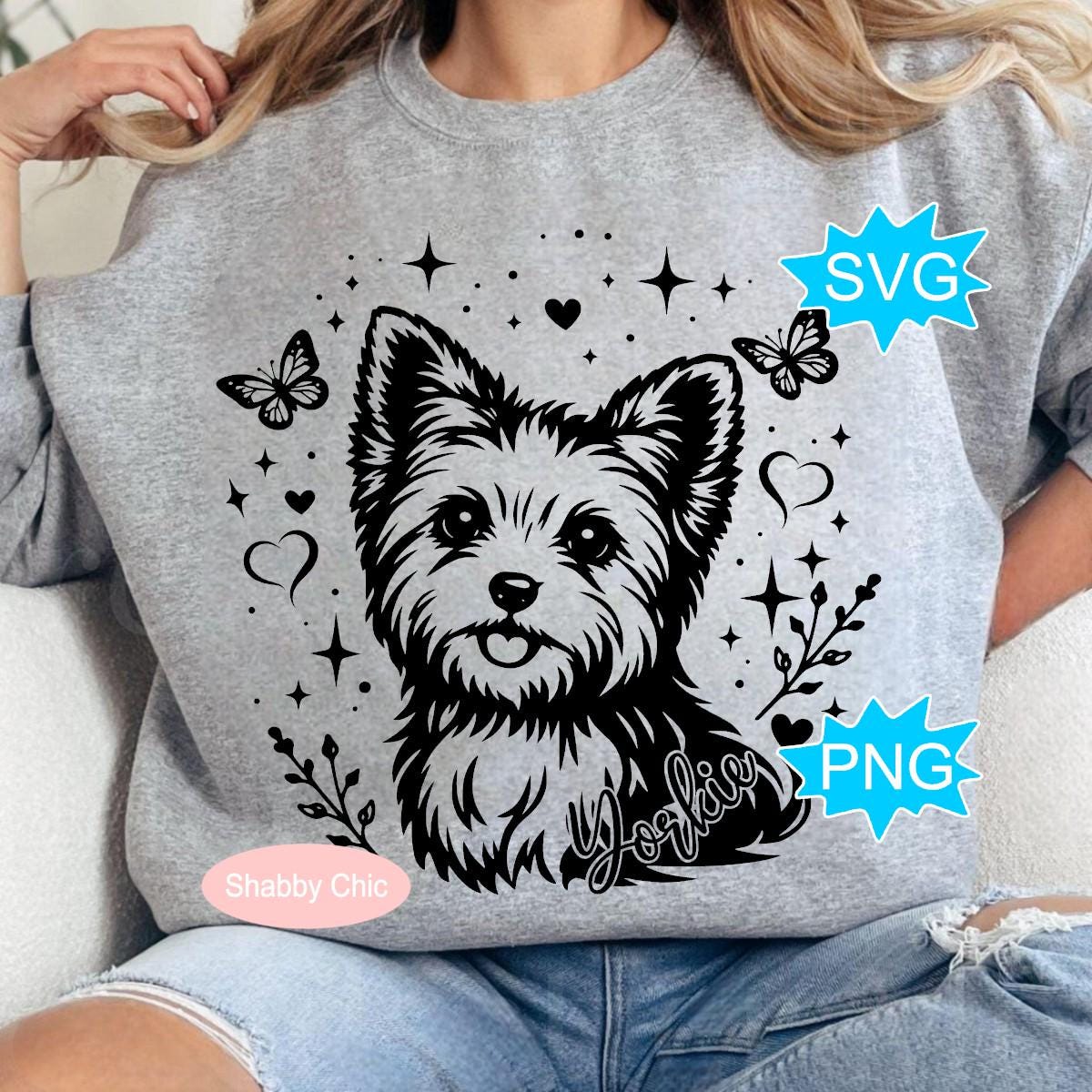 Yorkie Svg File Yorkie Svg, Yorkie Png, Yorkshire Terrier Svg, Yorkie Sublimation ...