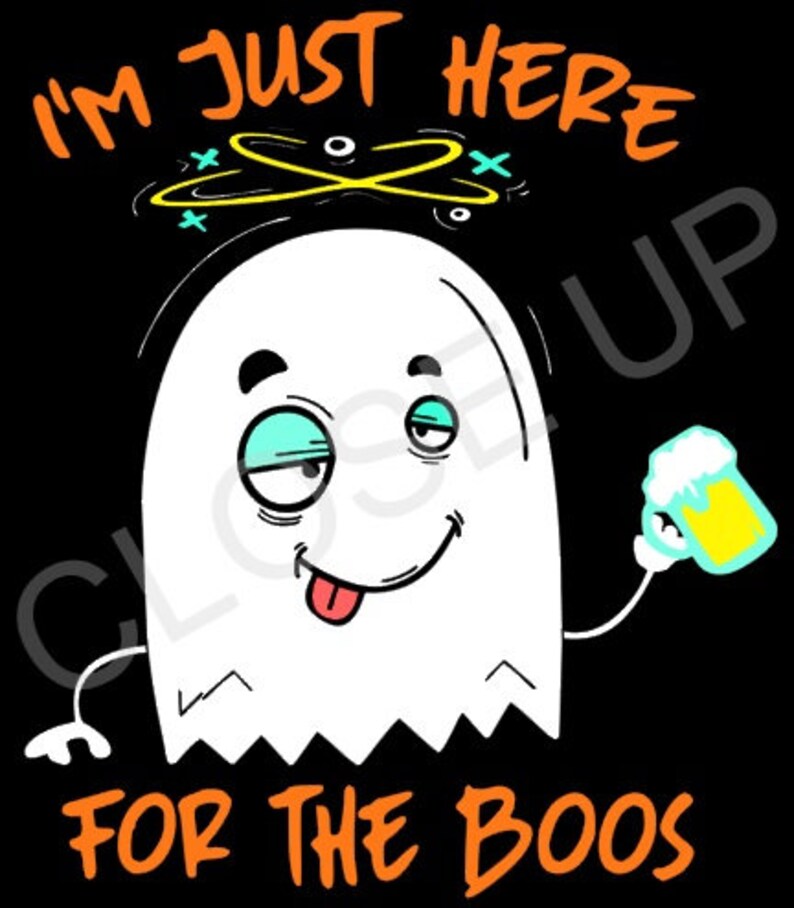 Download Halloween Im Drunk SVG PNG Im Just Here For The Boos ...