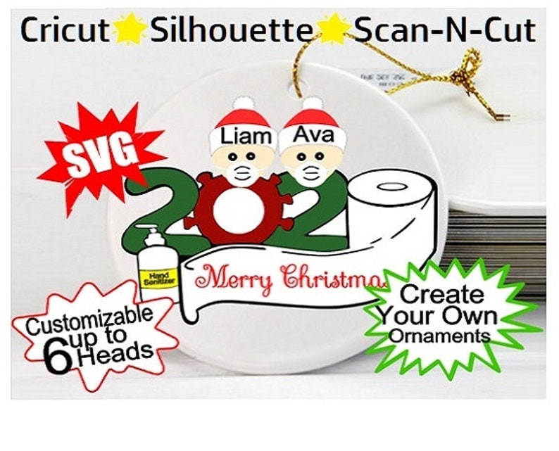 Download Quarantine Christmas 2020 SVG Family Covid Corona Ornament ...