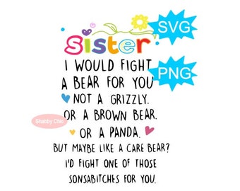 Sister Svg, Crazy Sister Svg, Crazy Sister Png, Sister Png, Sisters Forever Png, Sisters Svg for Tumbler, Sisters Cups Svg, Sister Cup Svg