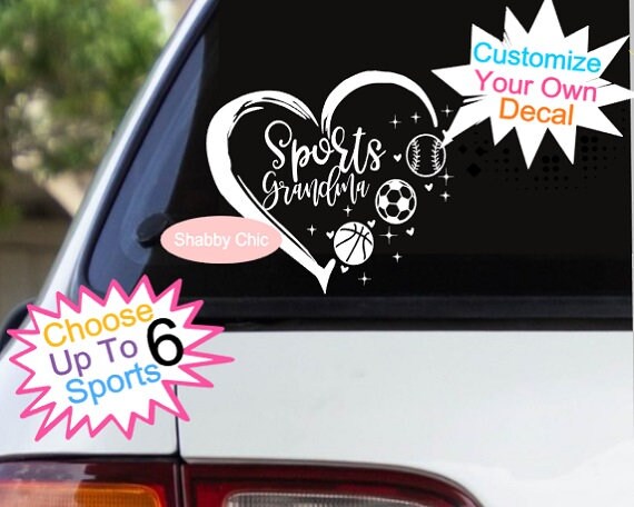 Grandma 2024 car decals