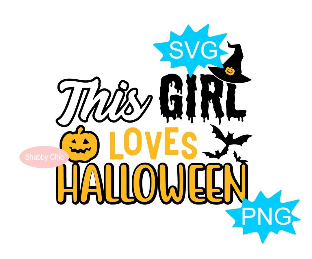 Halloween Girl Svg Halloween Sublimation Halloween Shirt Etsy