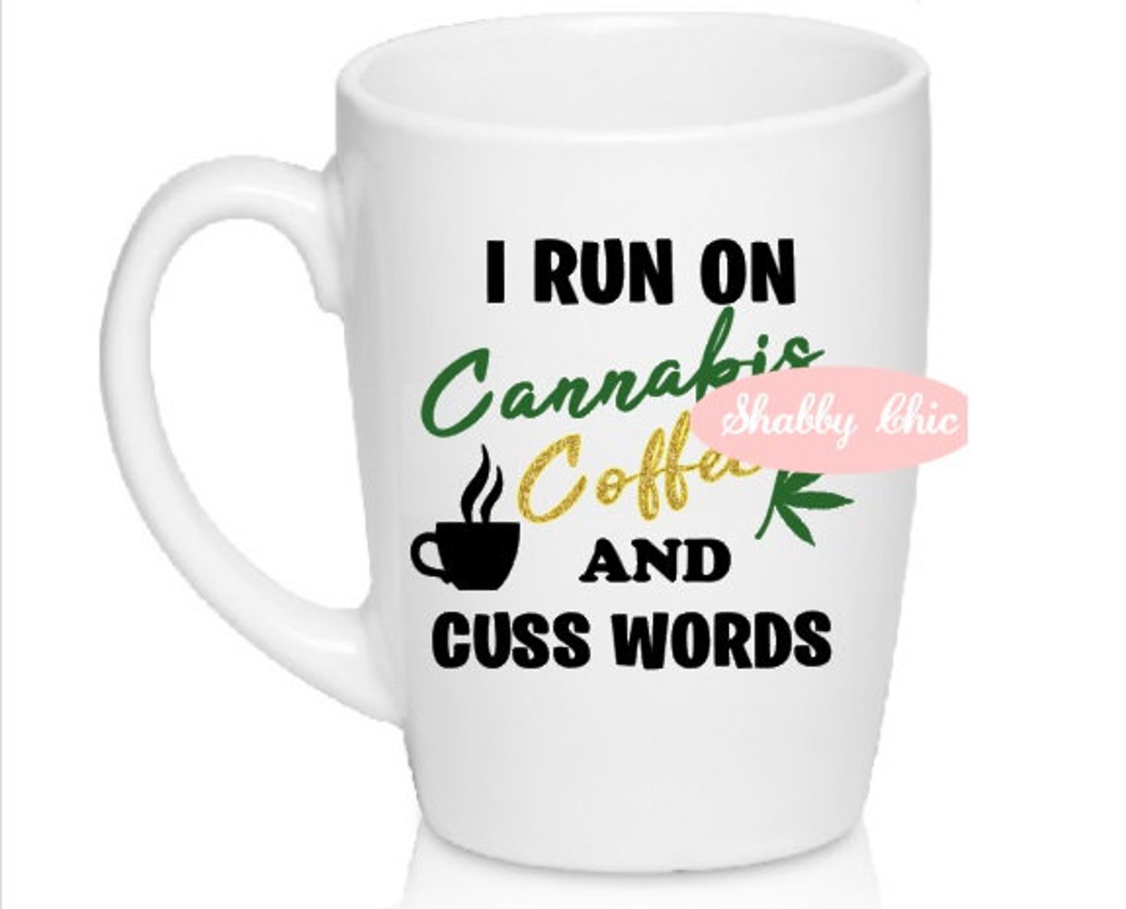 Cannabis and Coffee Svg Cannabis Svg Marijuana Svg Weed Etsy