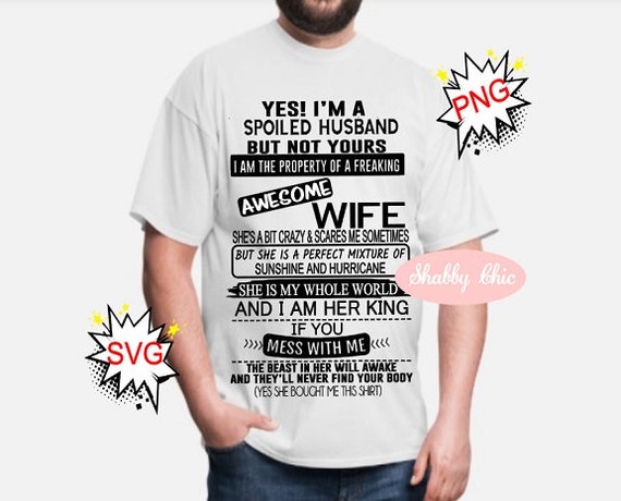 Mens Perfect Freaking Wife T-Shirt | Funny T-Shirt For Husband Mens Perfect Freaking Wife T-Shirt | Funny T-Shirt For Husband