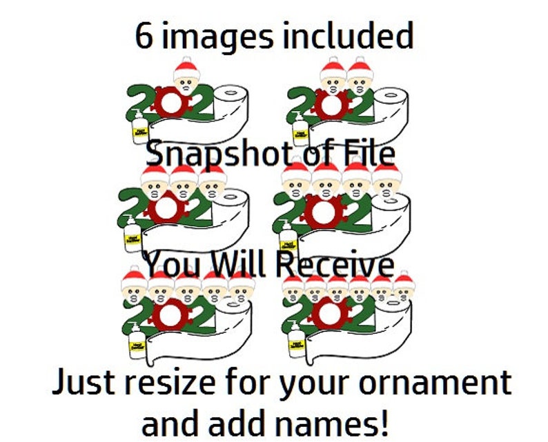 Download Quarantine Christmas 2020 SVG Family Covid Corona Ornament ...
