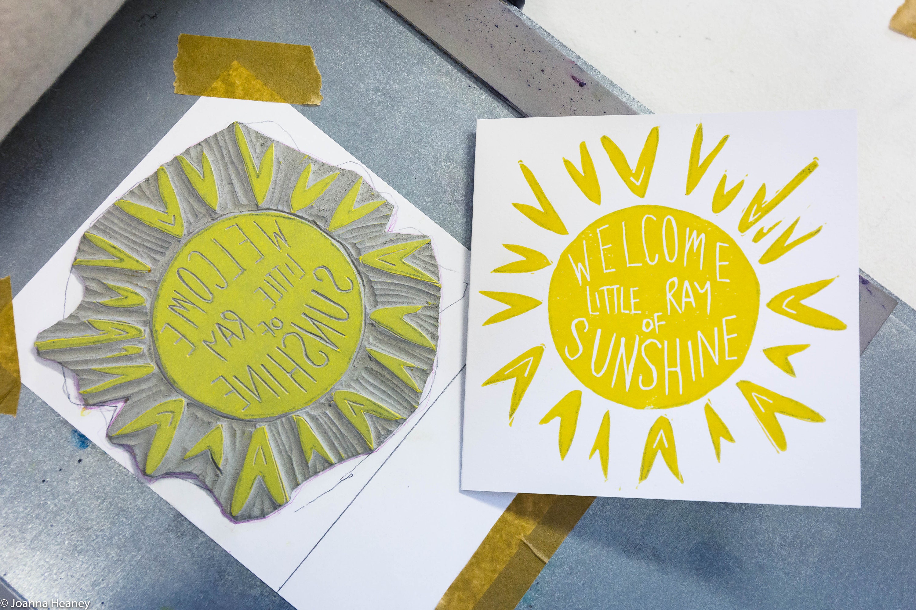 Welcome Little Ray of Sunshine - Greeting Card — Storehouse Arts