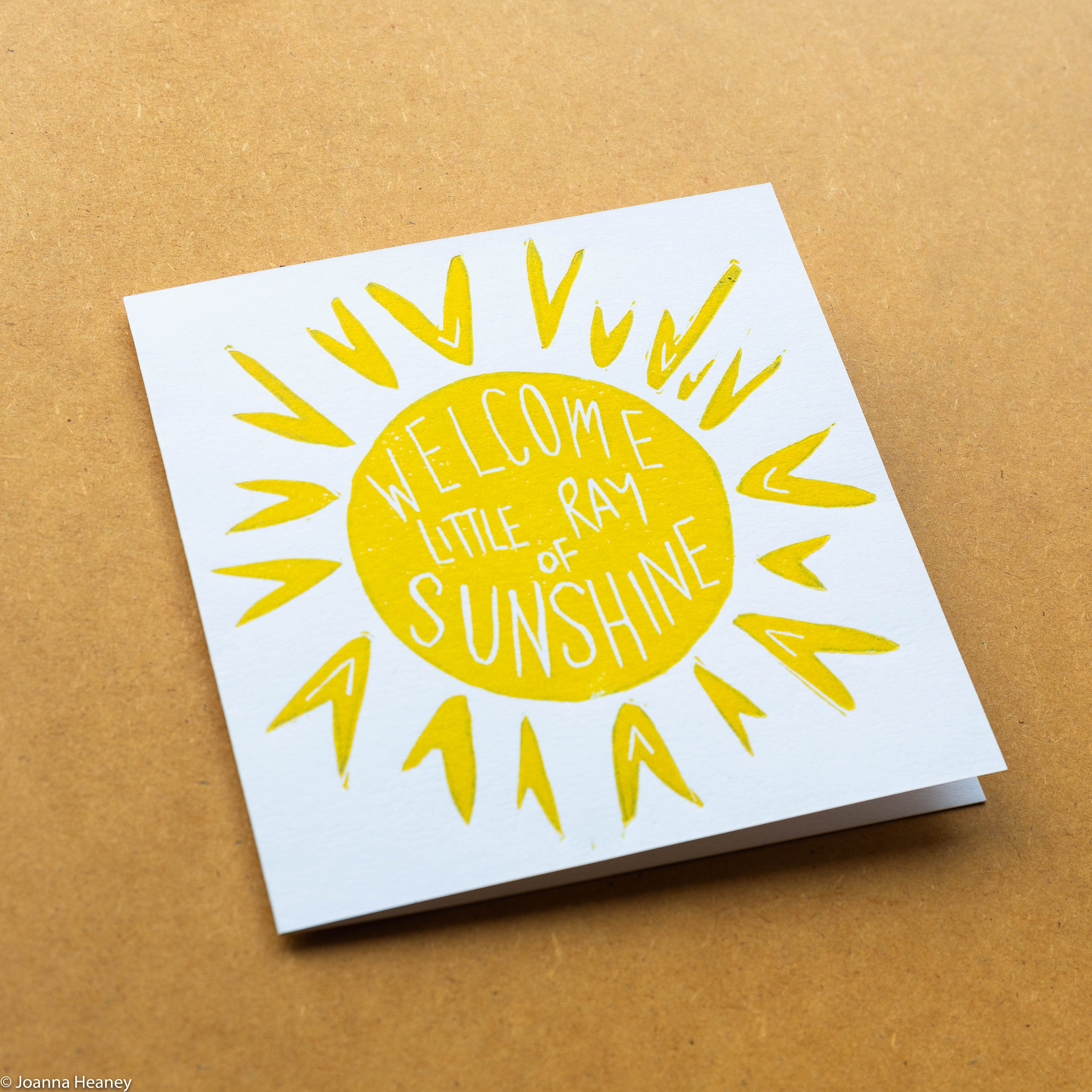 Welcome Little Ray of Sunshine - Greeting Card — Storehouse Arts